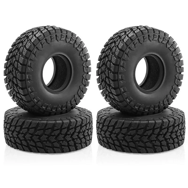 

4PCS 118mm 1.9" Soft Rubber Tire Wheel Tyre for 1/10 RC Crawler Car Axial SCX10 II III Capra Trxs TRX4 RC4WD D90 Redcat MST