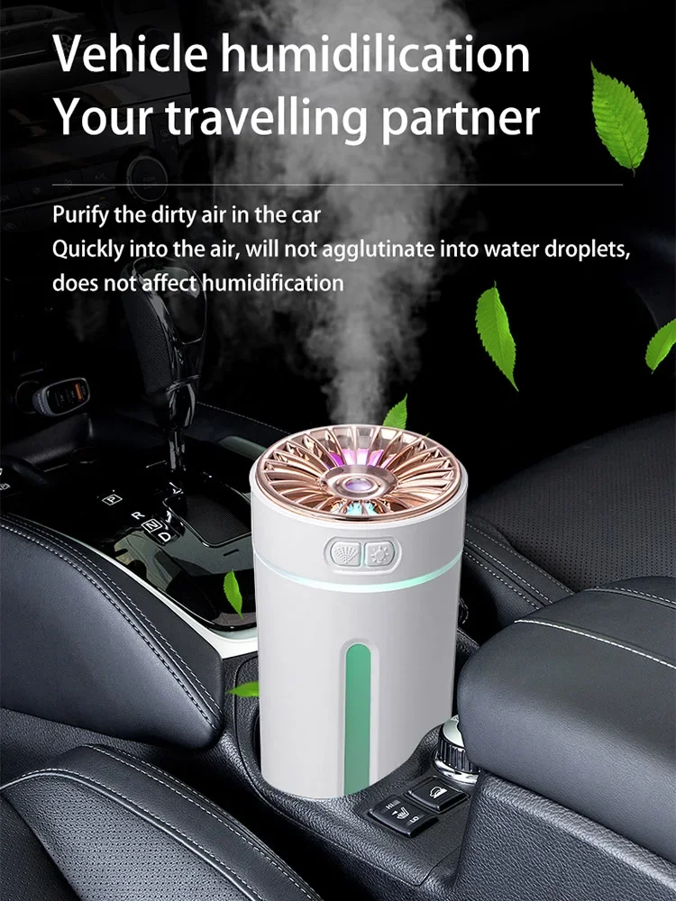 

Air Humidifier Wireless Car Portable Humidifier USB Diffuser MistMaker for Home Bedroom RGB LED Colorful Night Lights Bedroom