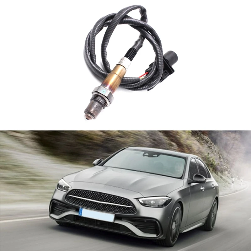 Car Oxygen Sensor 5-Wire For Mercedes Benz W203 C180 C200 1.8L 0258007161 0025401817