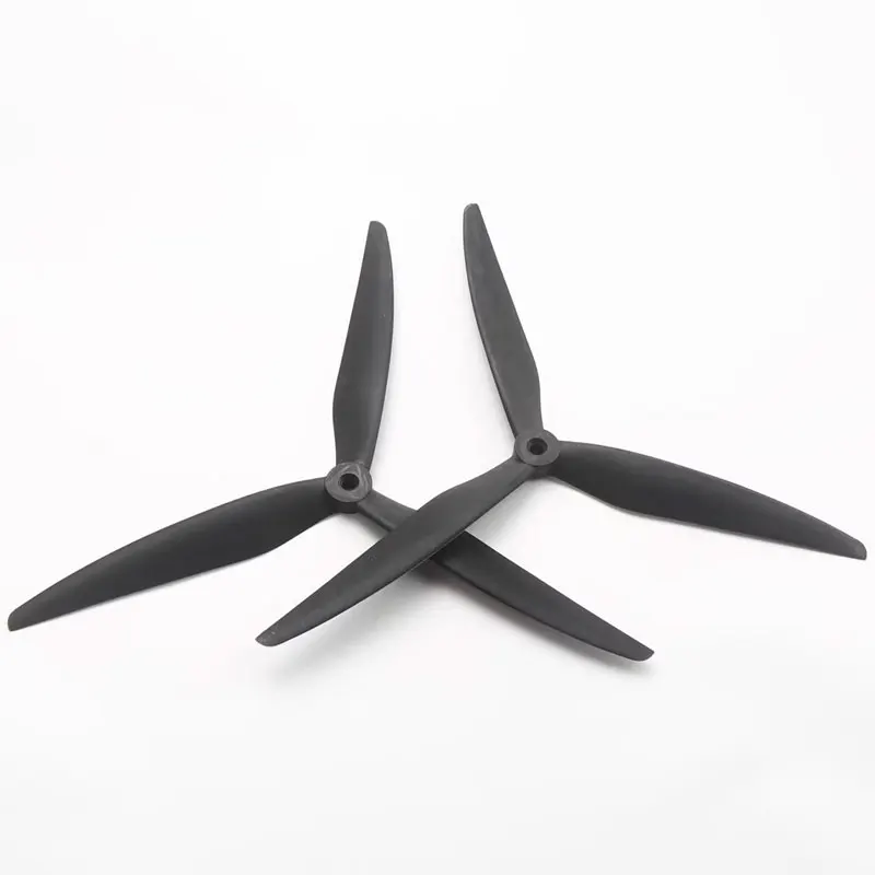 2Pairs (2CW+2CCW) E-power 1050W Bredere 10X5X3 3-Blade Glasvezel Nylon Propeller voor Multirotor 10 "FPV Drone