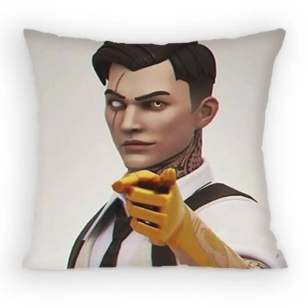 Game Fortnite Midas Kissenbezug, Anti-Staubmilben-Kissenbezug, unsichtbarer Reißverschluss, seidiger Sofakissenbezug für Schlafzimmer – Detail 8