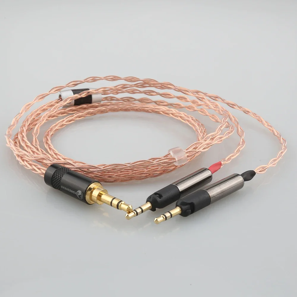 ATH-R70X R70X 헤드폰용 HIFI DIY 7n 단결정 구리 헤드폰 업그레이드 교체 케이블