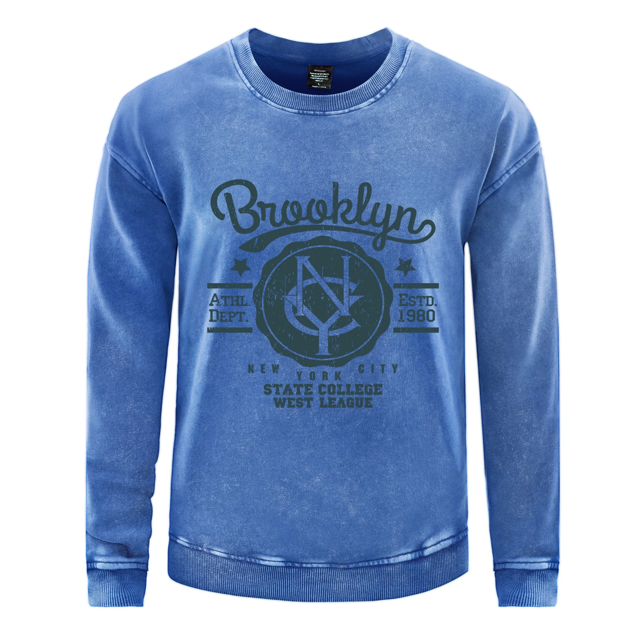 State College West League Home - Oversized Crewneck Fleece avaliação e preço