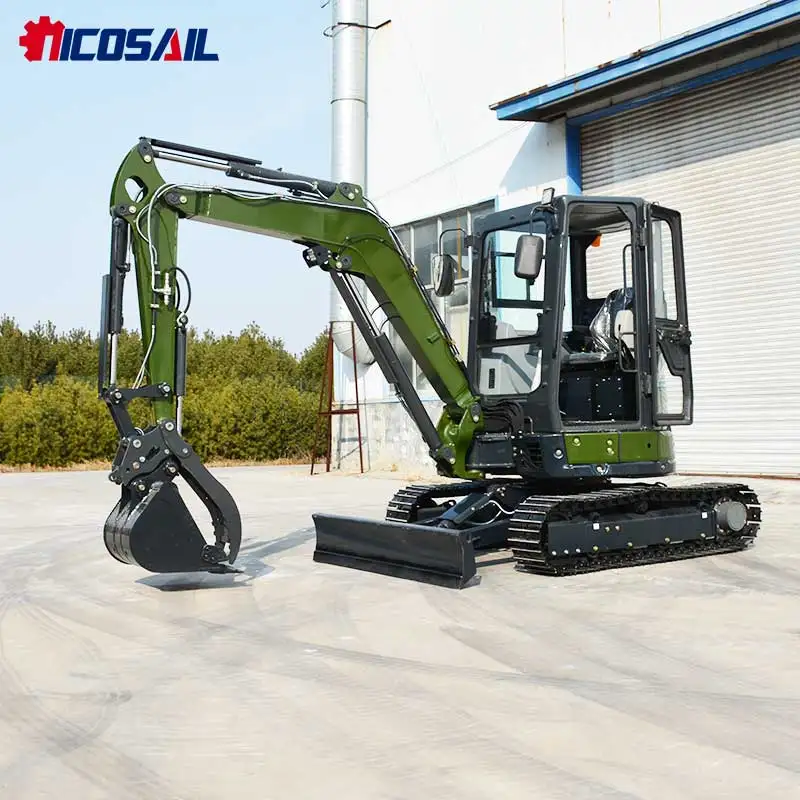 

EPA & EUR5 - Approved Cheap Mini Excavator, High Quality for Construction, Farm, Orchard & Animal Husbandry Operations