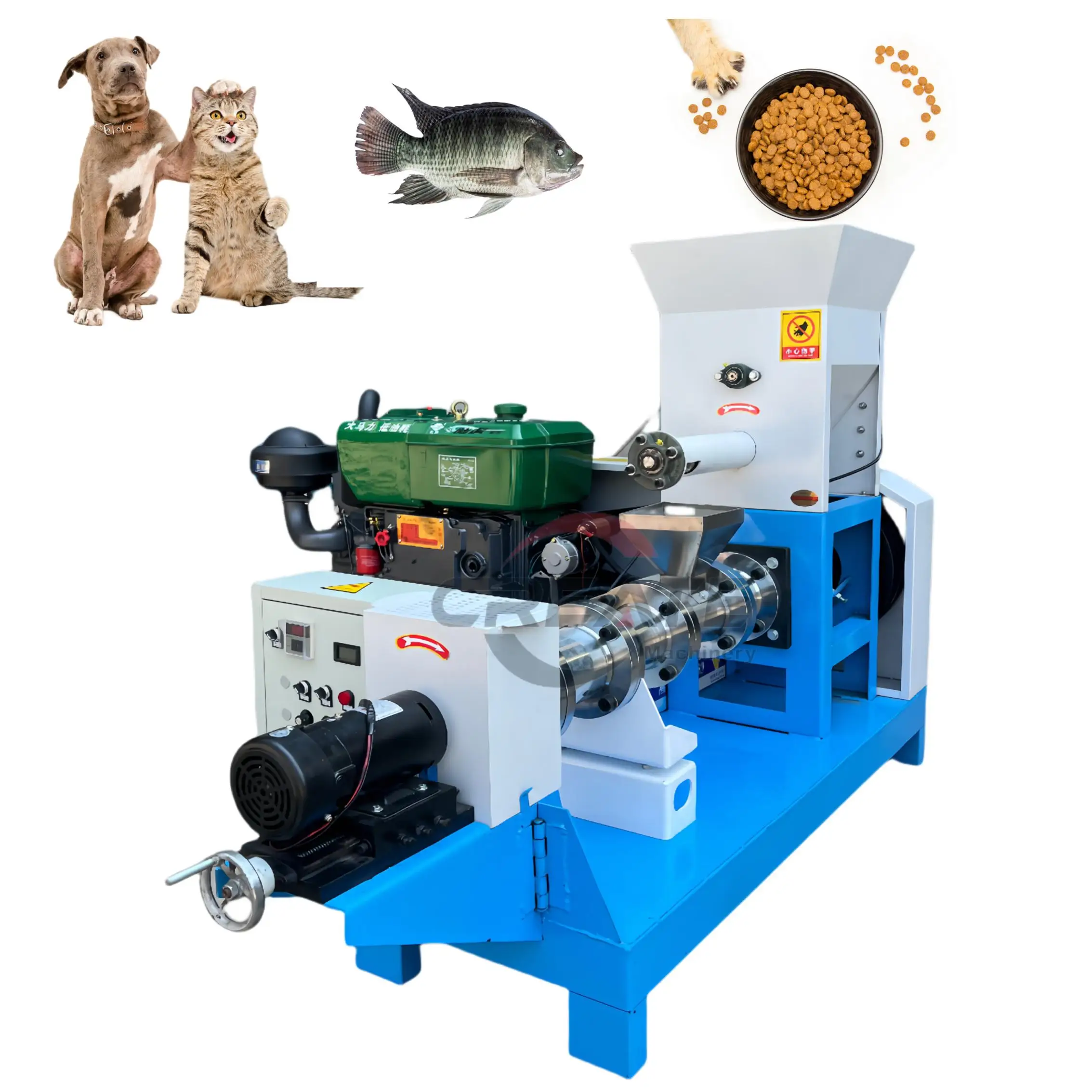 High productivity floating fish feed processing machines /pets feed food pellets making machine for feed mill