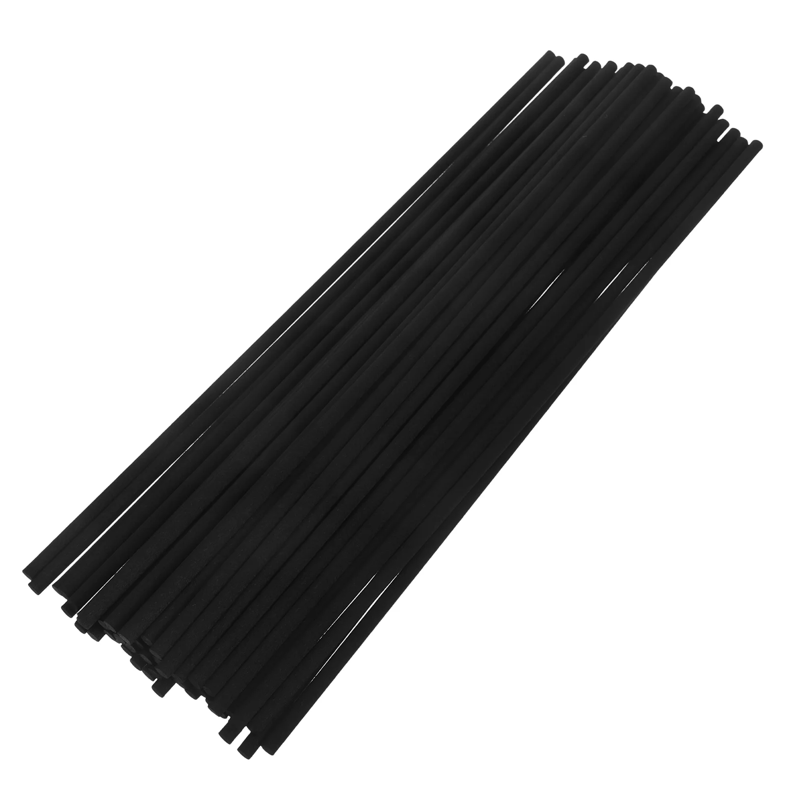 

50 Pcs Essential Oil Volatile Aromatherapy Stick Diffuser Sticks Essentials Oils for Refill Reeds Black Vase
