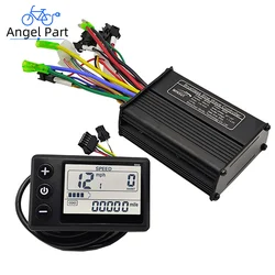 36V 48V 500W 25A Brushless Motor Drive Sine Wave Controller S866 LCD Kit for Electric Scooter Mountain Bike E-Bike Repair