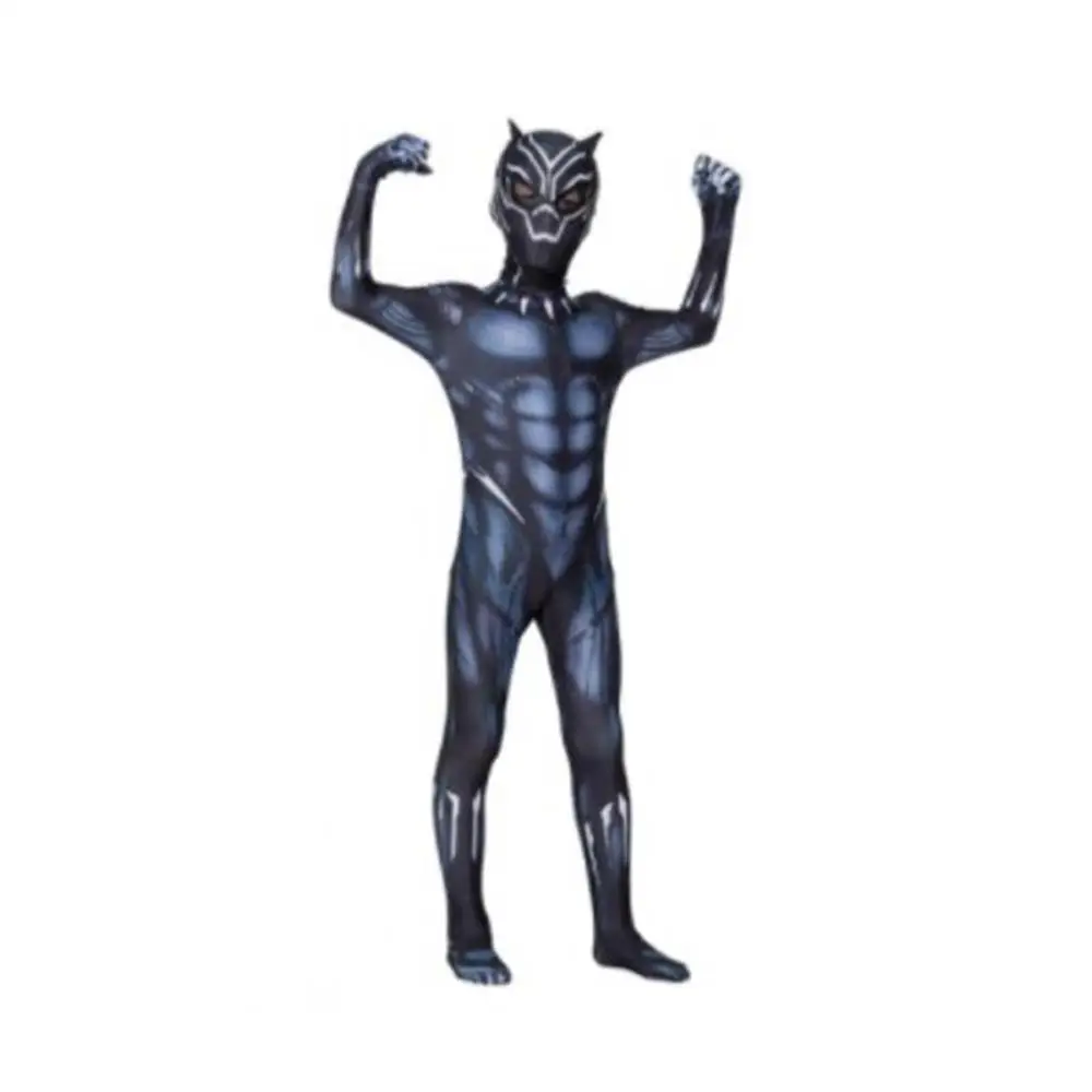 Adult loween Cosplay Performance Suit Bla Panther Tight Clothes One-Piece Costume Women's Faion Winter  No Brand