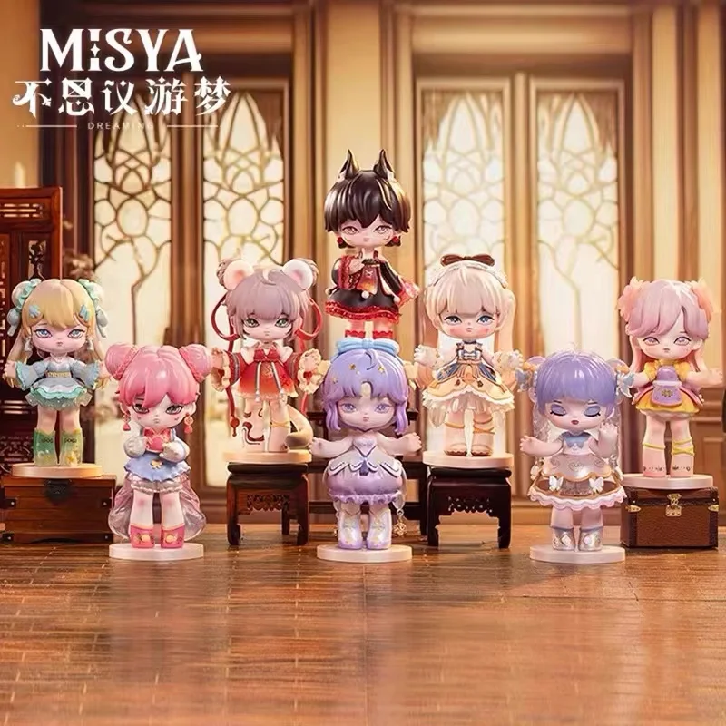Misya Sleepwalking Series Blind Box Mysteries Guss Bag Anime Figure Model Kawaii Girs Model Mysterious Box Collection Model Toy