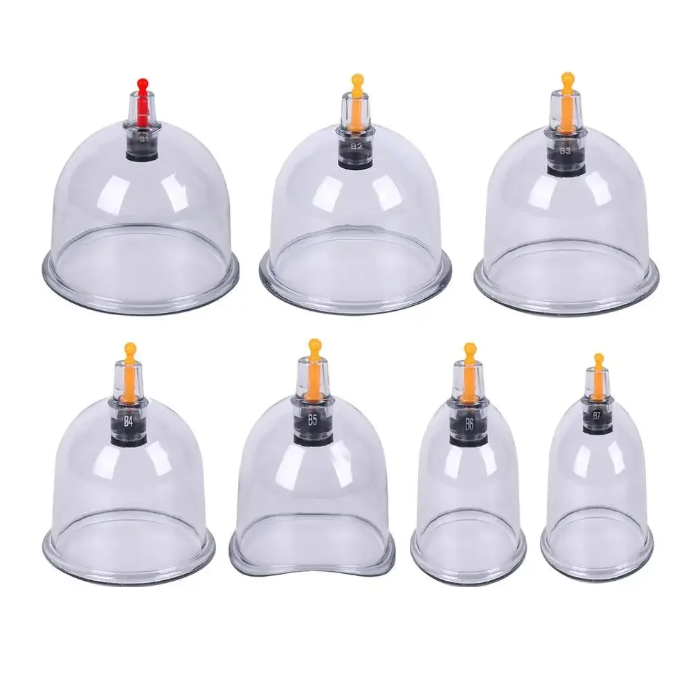 

30mm-78mm Vacuum Cupping Massage Jar Cans Chinese Medicine Physiotherapy Anti-Cellulite Suction Cups Body Massager Healthy Care
