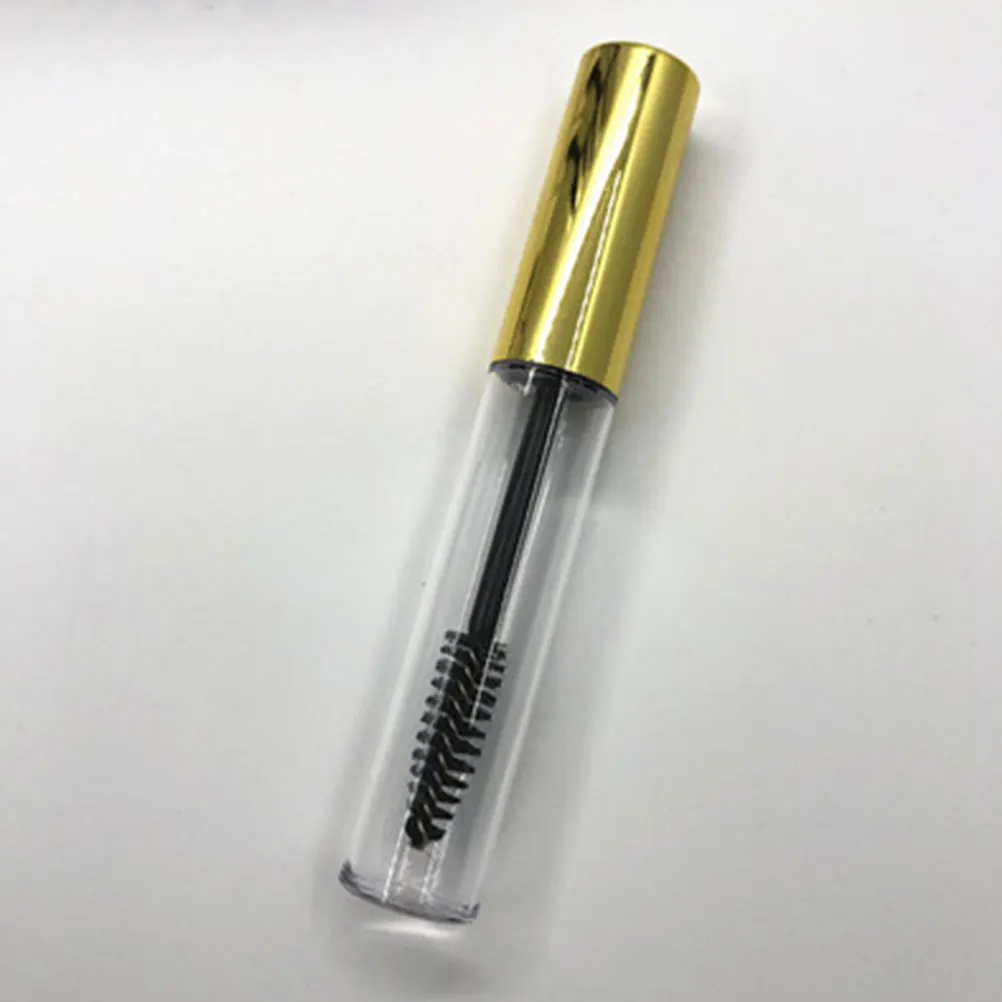 

1 set Portable Mini Clear Empty Mascara Bottles Refillable Eyelash Cream Containers Travel Size Cosmetic Tubes