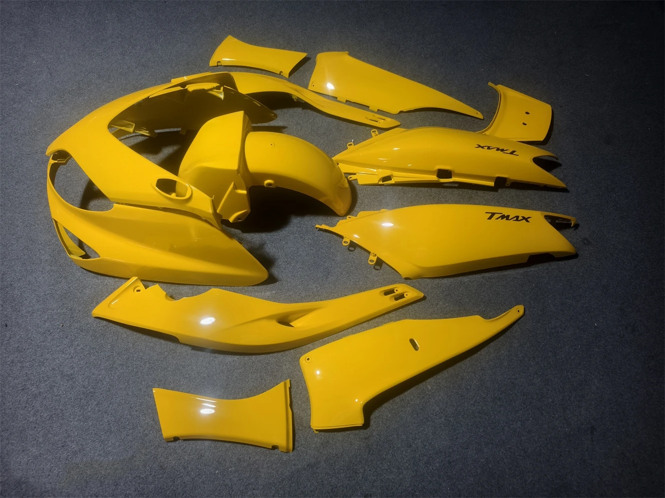 Motorcycle fairing fits TMAX500 2001 2002 2003 2004 2005 2006 2007 500 01 02 03 04 05 06 07 Fairing Yellow motorcycle housing