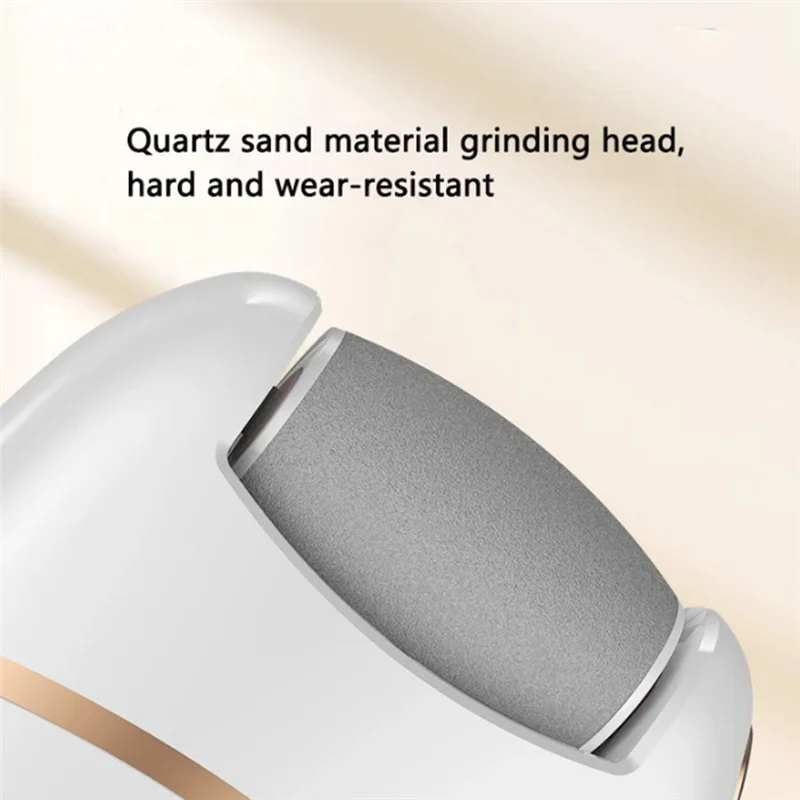 

SANQ Pedicure Tools Dead Hard Skin Callus Remover With 2 Different Thickness Grinding Heads