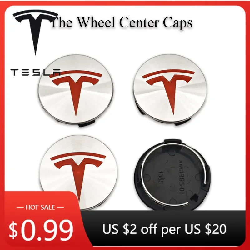 

Наклейки на колеса Tesla, 100 шт., 56 мм, красные, серебристые, с логотипом Tesla, для оригинальных колпаков Tesla Model 3, Model Y, Model S, Model X