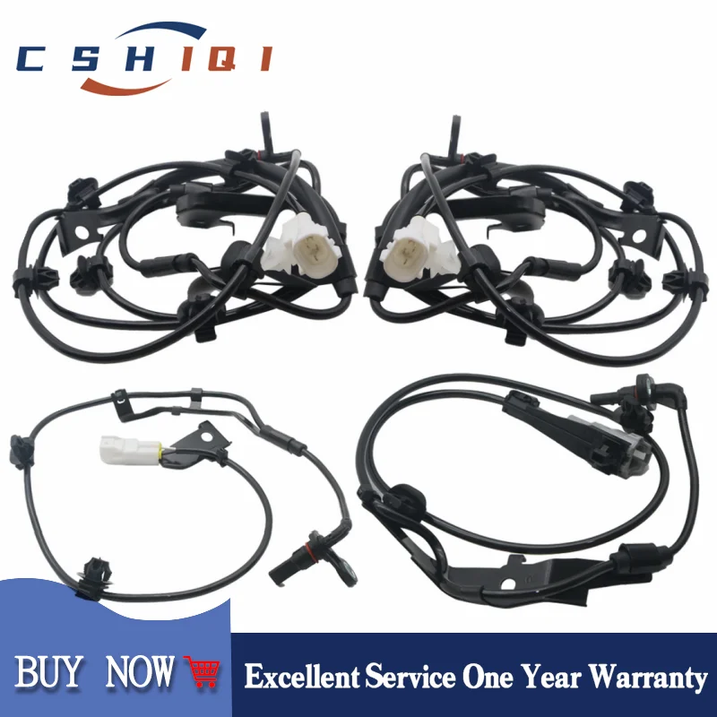 

4PCS ABS Front Rear Left/Right Wheel Speed Sensor For Toyota Hilux Pickup 15-22 89543-0K060 89542-0K060 89545-0K240 89546-0K240