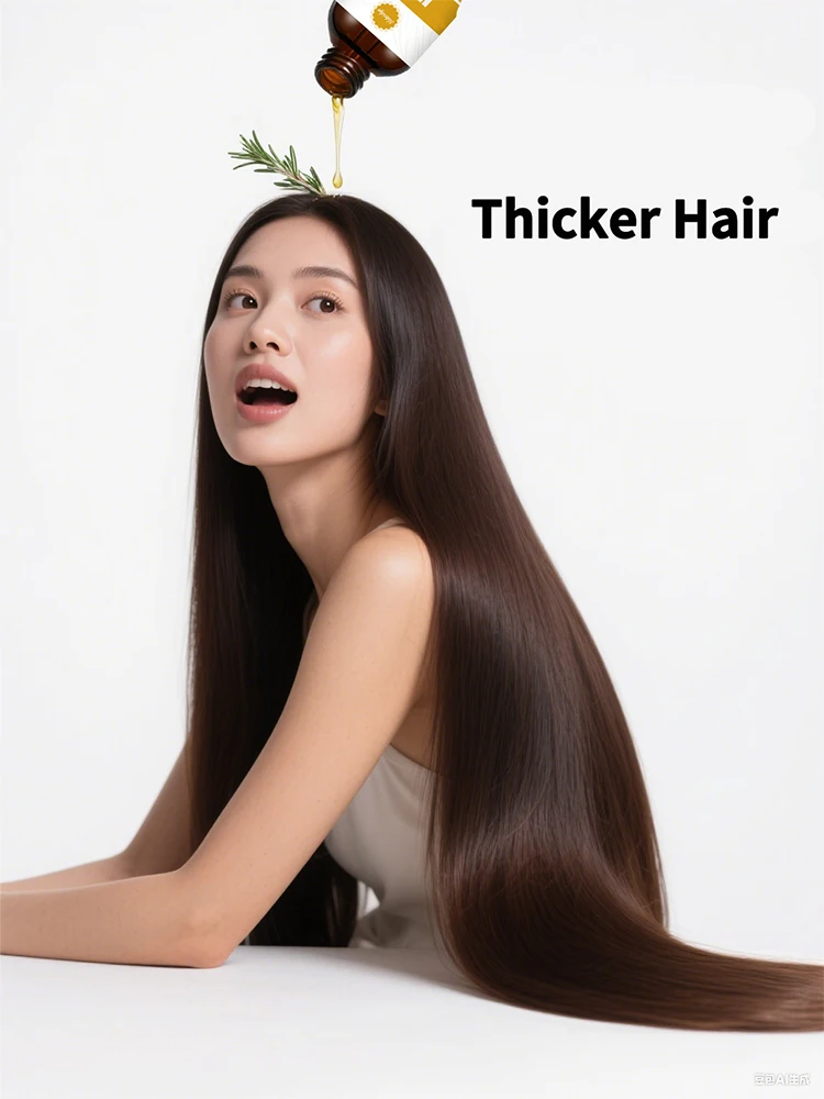 

Instantly Thicker Looking Hair