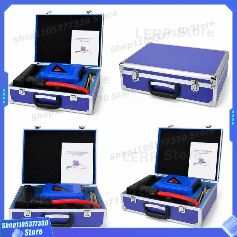 1800W Magnetic Induction Heater Portable Flameless Induction Heating Device for Car Repair Bolt Removal DIY Circuit Tool 110V