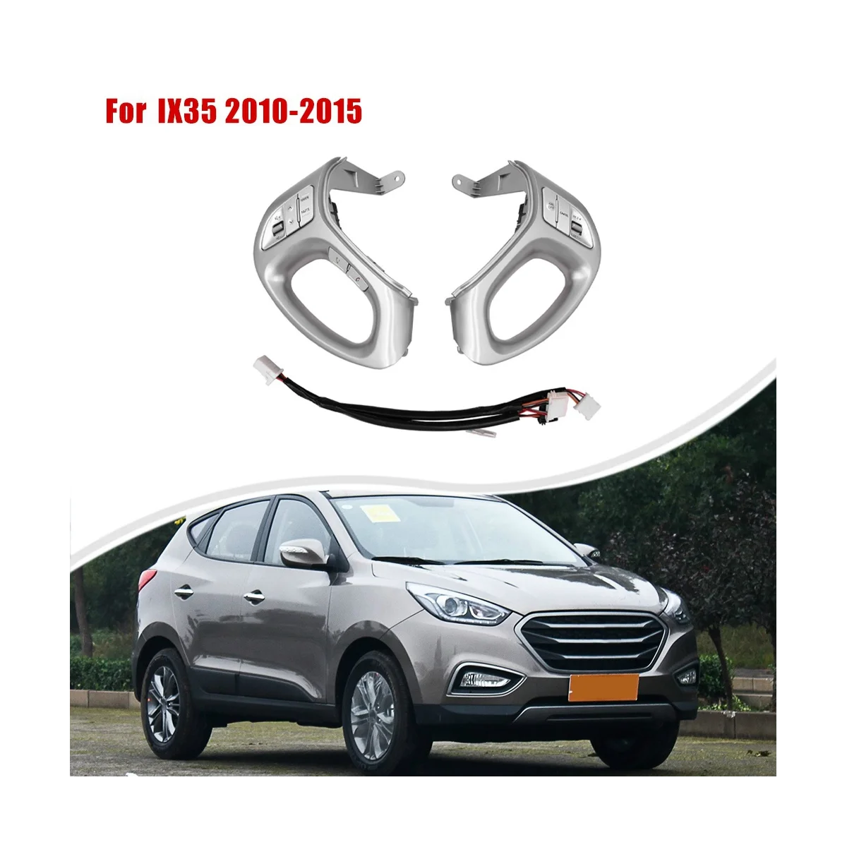 Multi Function Steering Wheel Button Cruise Control Bluetooth Button for HYUNDAI TUCSON IX35 2010-2015 96700-2S900/G