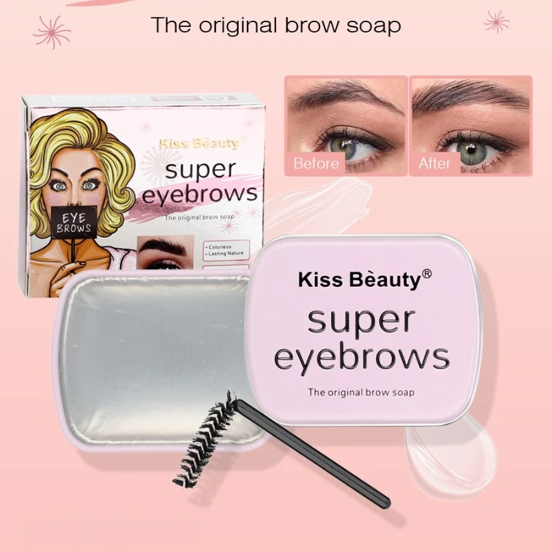 Super Sopracciglio Styling Gel Stampaggio Cera Impermeabile Trasparente Rinfrescante Lunga Durata Durevole Naturale Incolore Regali di Festa
