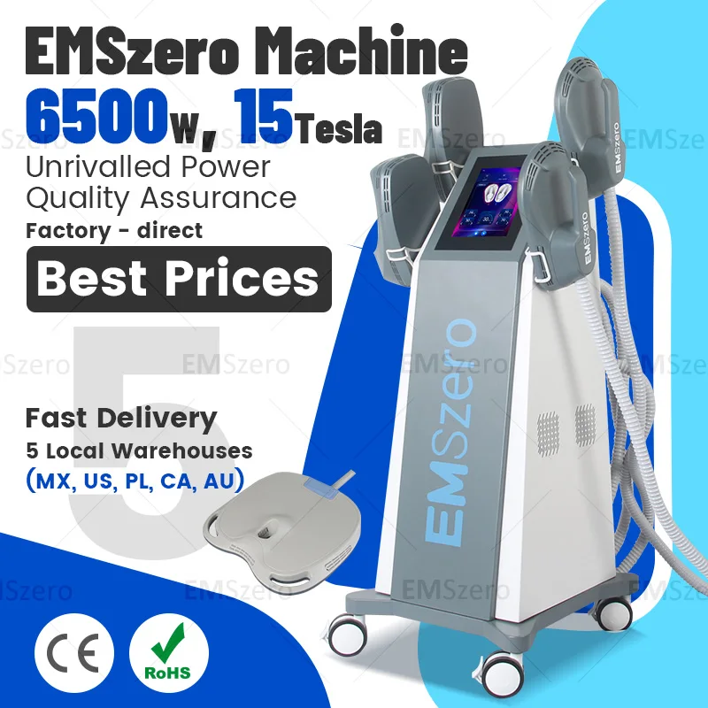 

EMSZERO EMS RF стимулятор мышц машина для моделирования тела профессиональная машина для похудения NEO HI-EMT с подушкой для тазового дна