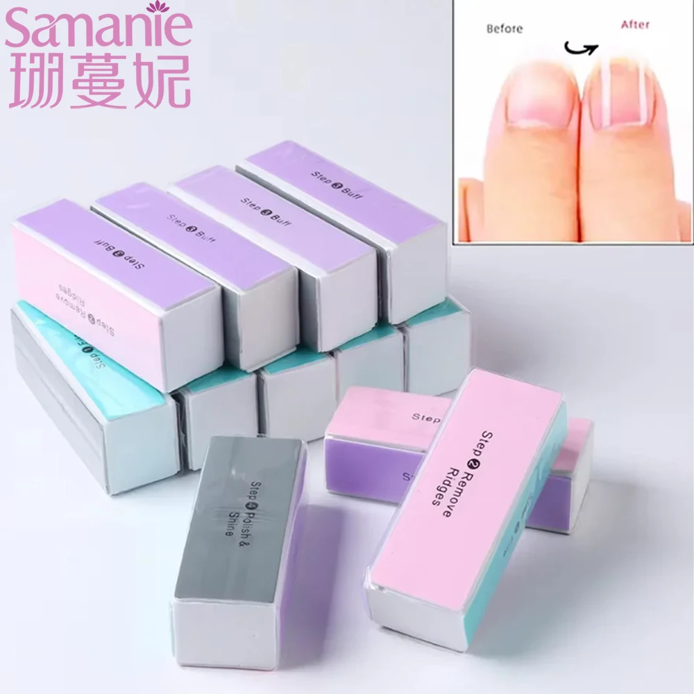 1/12Pcs Nail Buffer Block Nail Files and Buffers Smooth Buff Shine Professional Nail Files for Home and Salon DIY Use