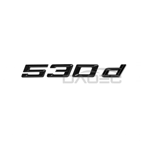Автомобильный 3D ABS багажник с буквами логотипа, эмблема, наклейка, наклейка для BMW 5 серии 520d 525d 528d 530d 535d 540d E39 E60 E61 F10 F11 G30