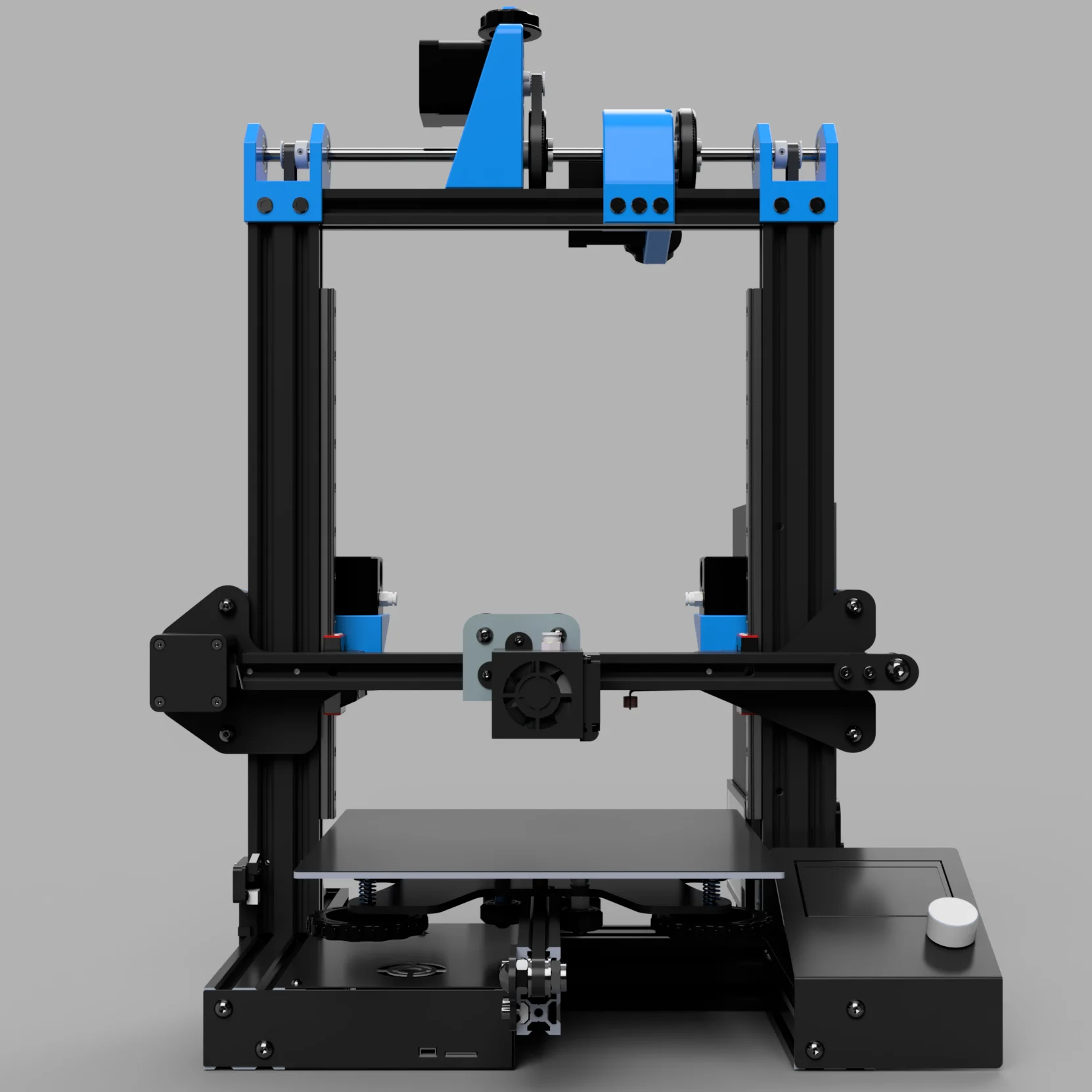 POWGE kit de movimiento de rodamiento de eje de polea de correa de distribución kevinakasam GT 2GT para impresora 3D Driven Z Ender 3/Pro/V2 Pro