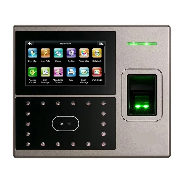 

UFace800 3,000 Face Reader Biometric Door Access Control Facial Recognition Fingerprint Time Attendance Machine