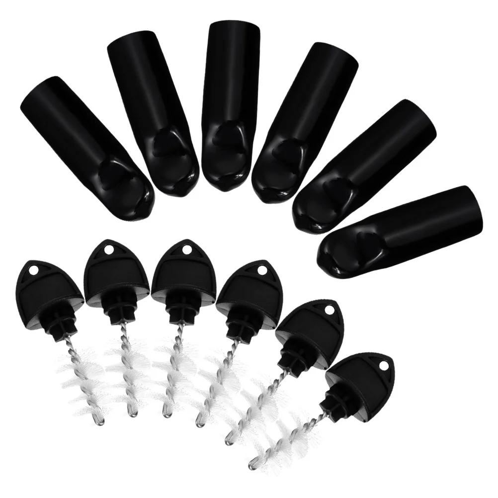 

12pcs Beer Keg Tap Plugs Cleaning Kit Stainless Steel Draft Beer Faucet Caps, Kegerator Spout Covers, Brew Tap Sanitary Nipple,