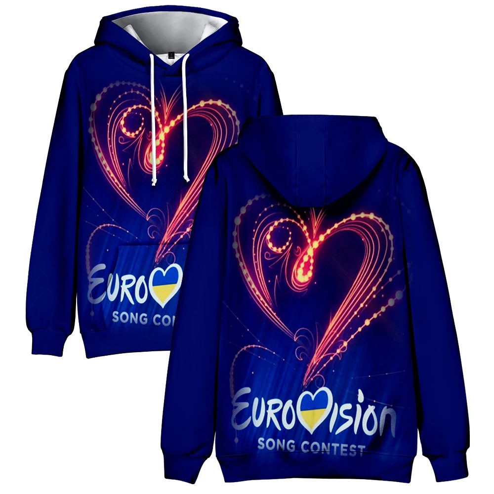 Bluza z kapturem loreen z nadrukiem 2023 nowy konkurs piosenki eurowizji dla fanów muzyki bluzy z kapturem bluzy w stylu casual pop