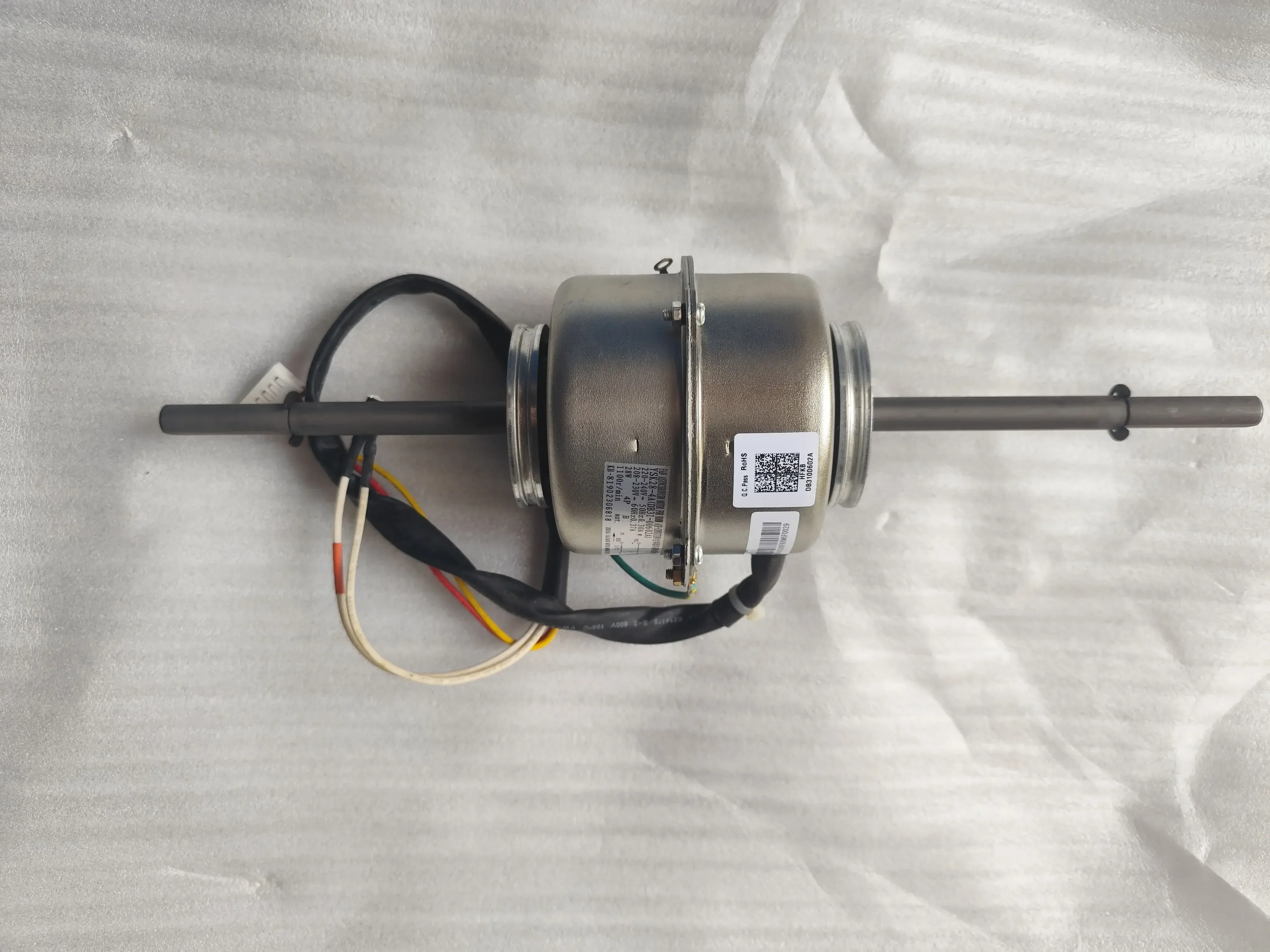 

Suitable for the central air conditioning fan motor of model DB31-00602A 00602B YSK28-4A