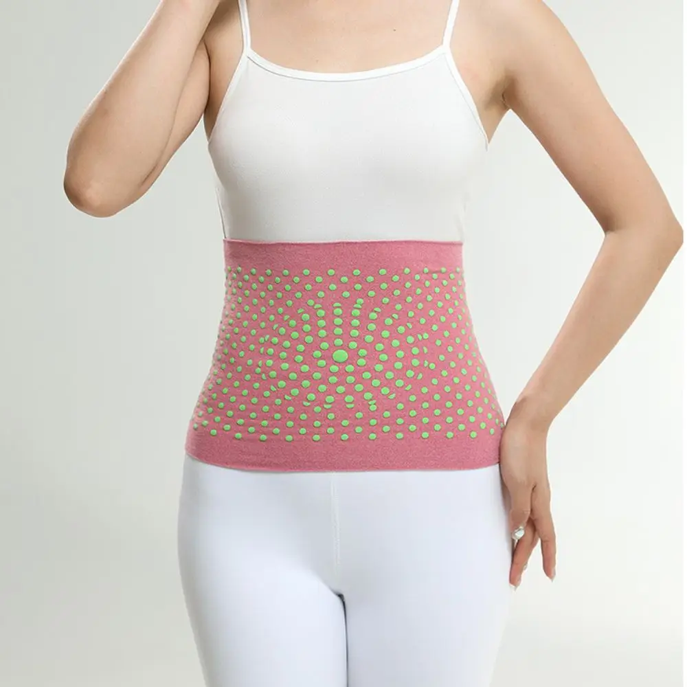 New Hot Mugwort Warm Waistband Self-Heating High Elasticity Waist Protection Lower Back Lumbar Back Waistband