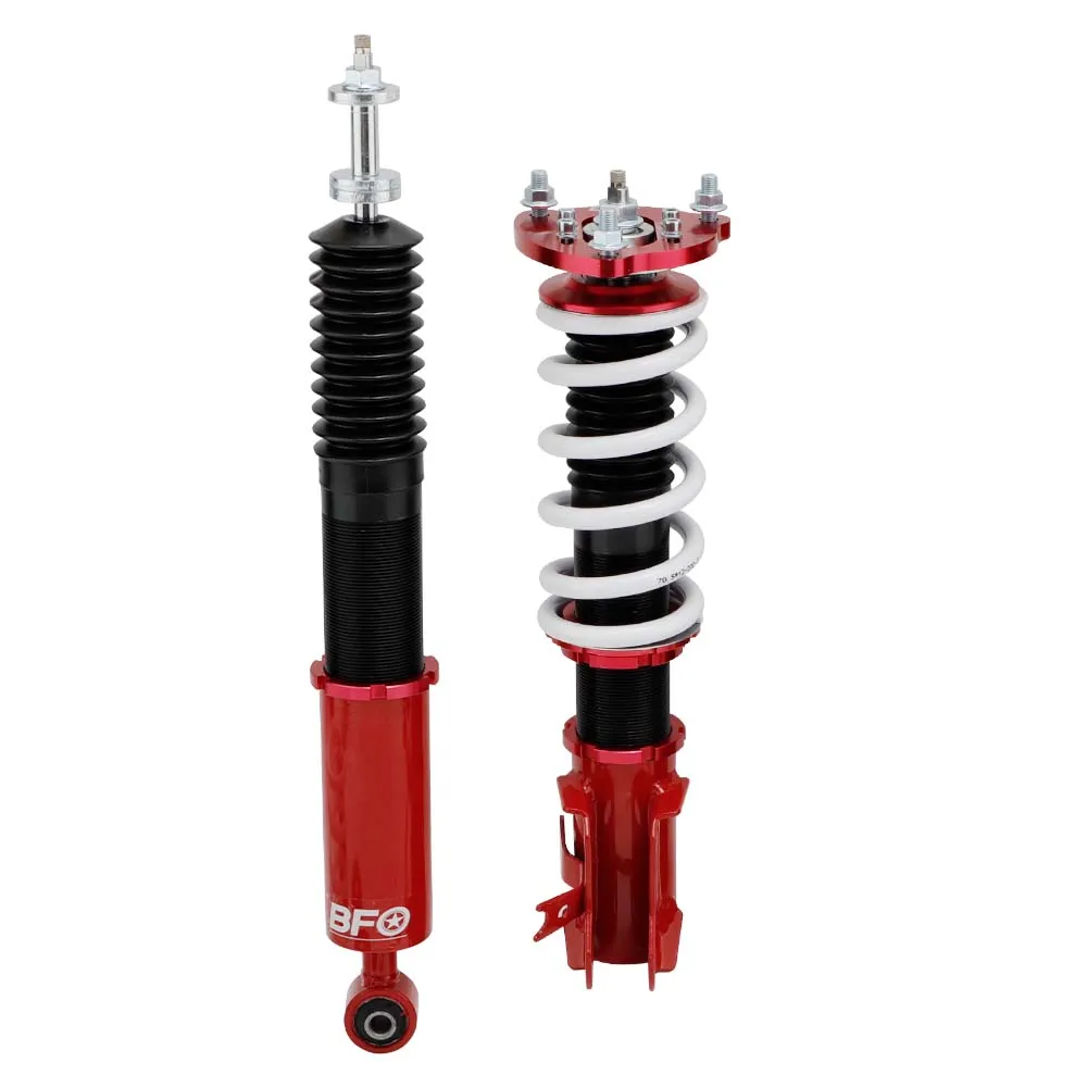 BFO 24-Step Adjustable Coilovers Lowering Kit For Honda Civic FA FG 06-11 Shock Absorber Red Suspenison Shocks Struts Kit