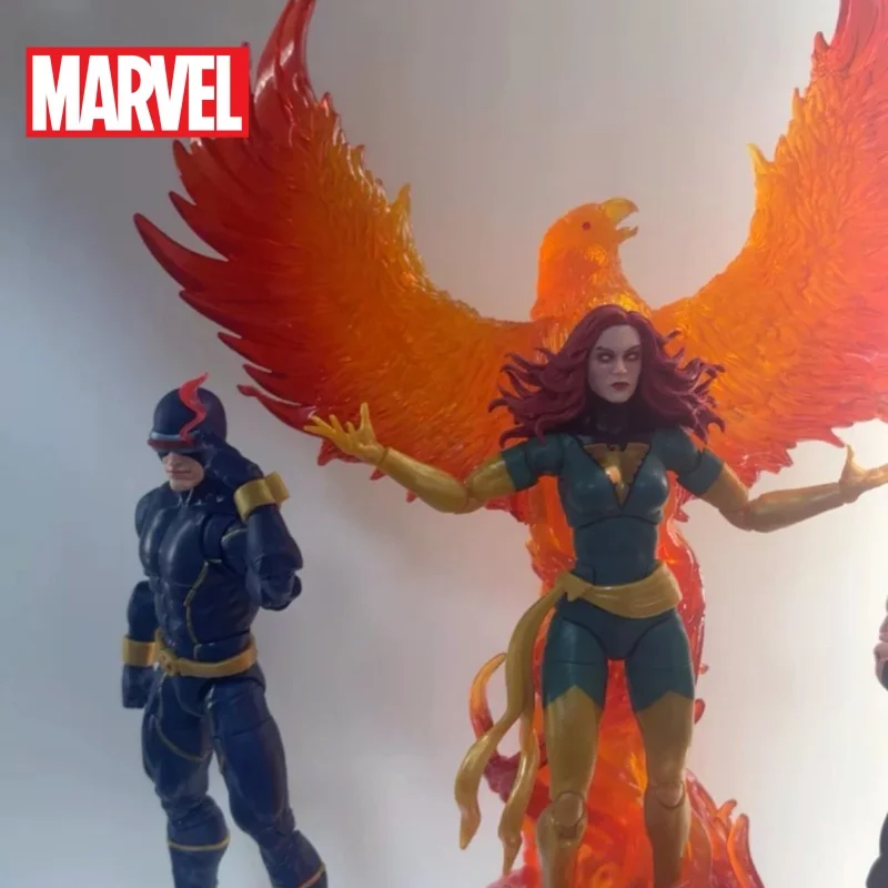 Genuine Marvel Legends Series: Jean Grey And Phoenix Force X-Men Comics Scale Figure Nice Collect  Model Christmas Xmas Gift