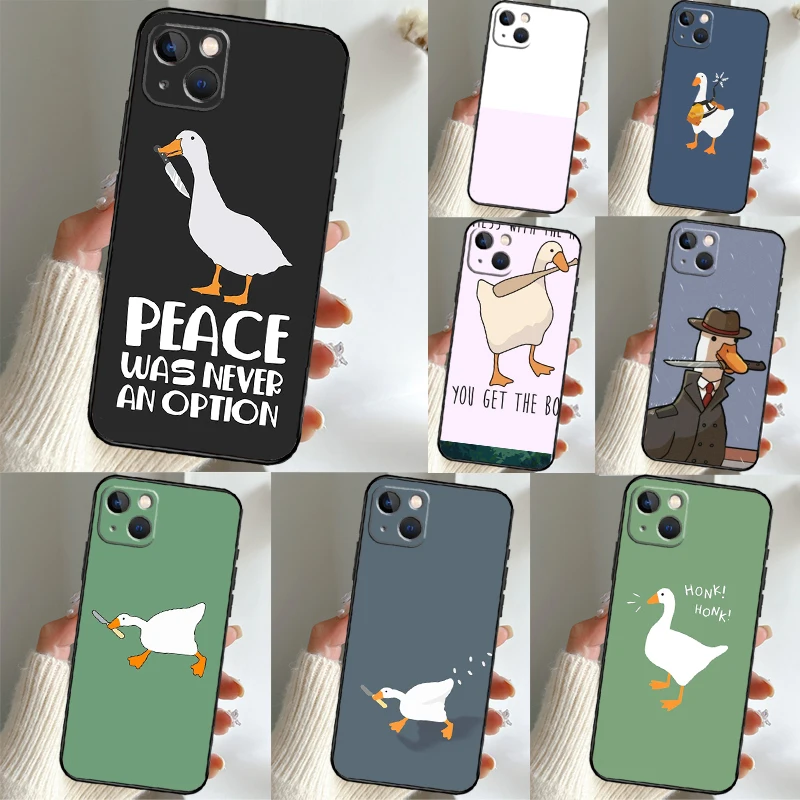 Cartoon Cute Goose …