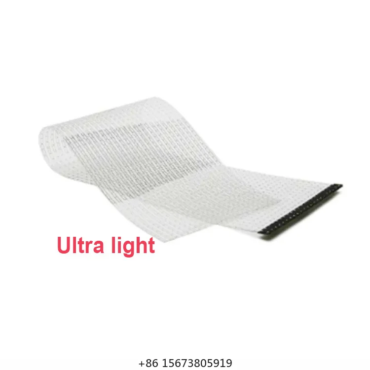 Adhesive Transparent Led Film P3.9-7.8 Led Video Wall Thin Film Display Screen Sticky Flexible Film Led Display