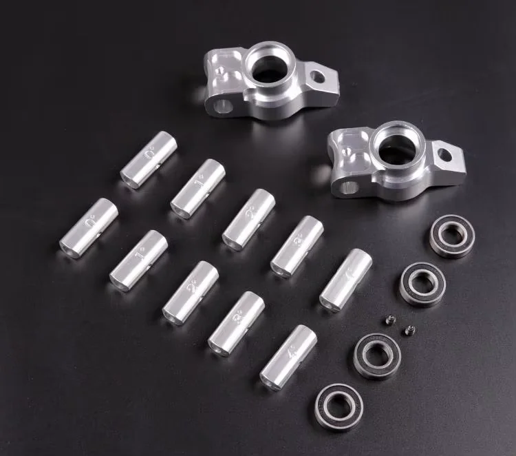CNC machining full metal angle adjustable rear wheel bearing base set for ROVAN KM HPI BAJA 5B 5T 5SC