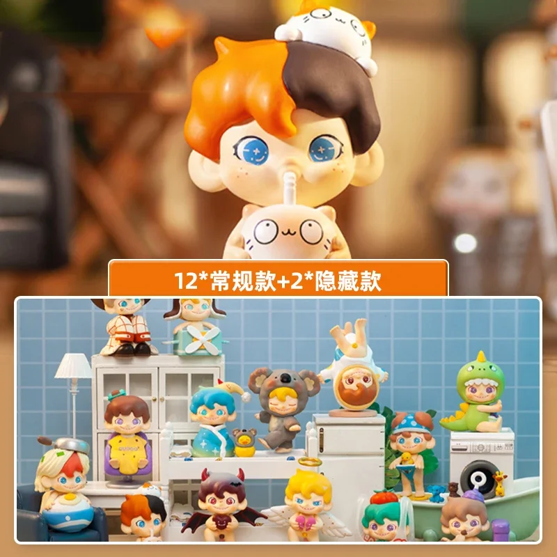 

Dudoo праздничный дневник слепая случайная коробка игрушки коробка-сюрприз кавайная фигурка ангел и дьявол кукла стол загадочная коробка украшения подарок для девочек