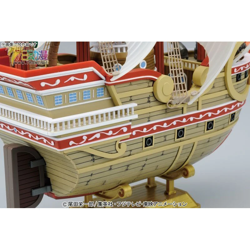 Auf Lager Bandai Anime ein Stück Grand Ship Sammlung Red-Force-Montage Kunststoff Modell Action Spielzeug Figur Geschenk