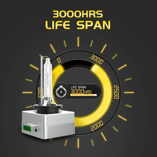 Imagen 2 del producto 2 uds D1S HID bombillas de xenón D2S D3S D4S D1R D2R D4R 55W faro de coche 4300K 5000K 6000K 8000K 10000K 12000K 15000K lámpara automática