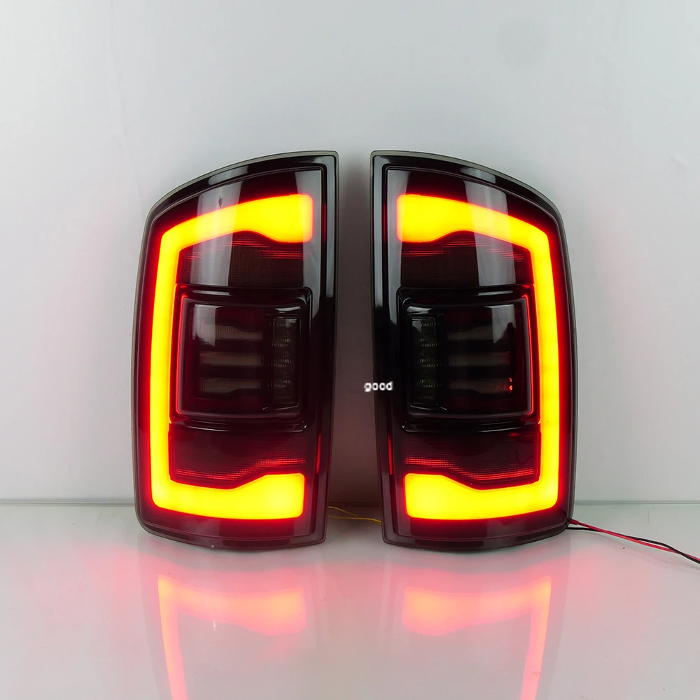 

Для Dodge Ram 1500 2500 3500 2002-2006 автоматические задние фонари в сборе, обновленная высокая настройка, автомобильные светодиодные мигающие задние фонари, аксессуары для инструментов