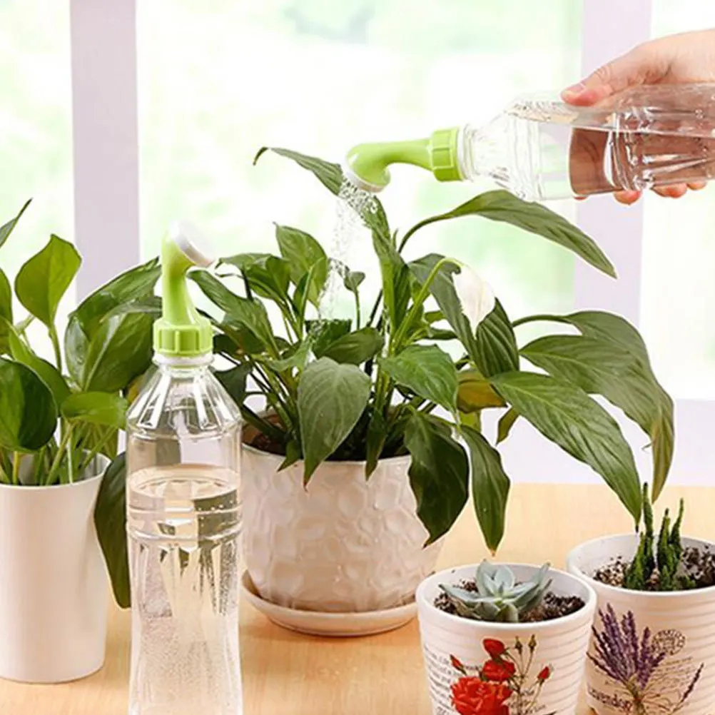 

4Pcs Portable Watering Can Sprinkler Head Attachable to Bottle for Even Water Distribution Garden Irrigation Watering Can Head