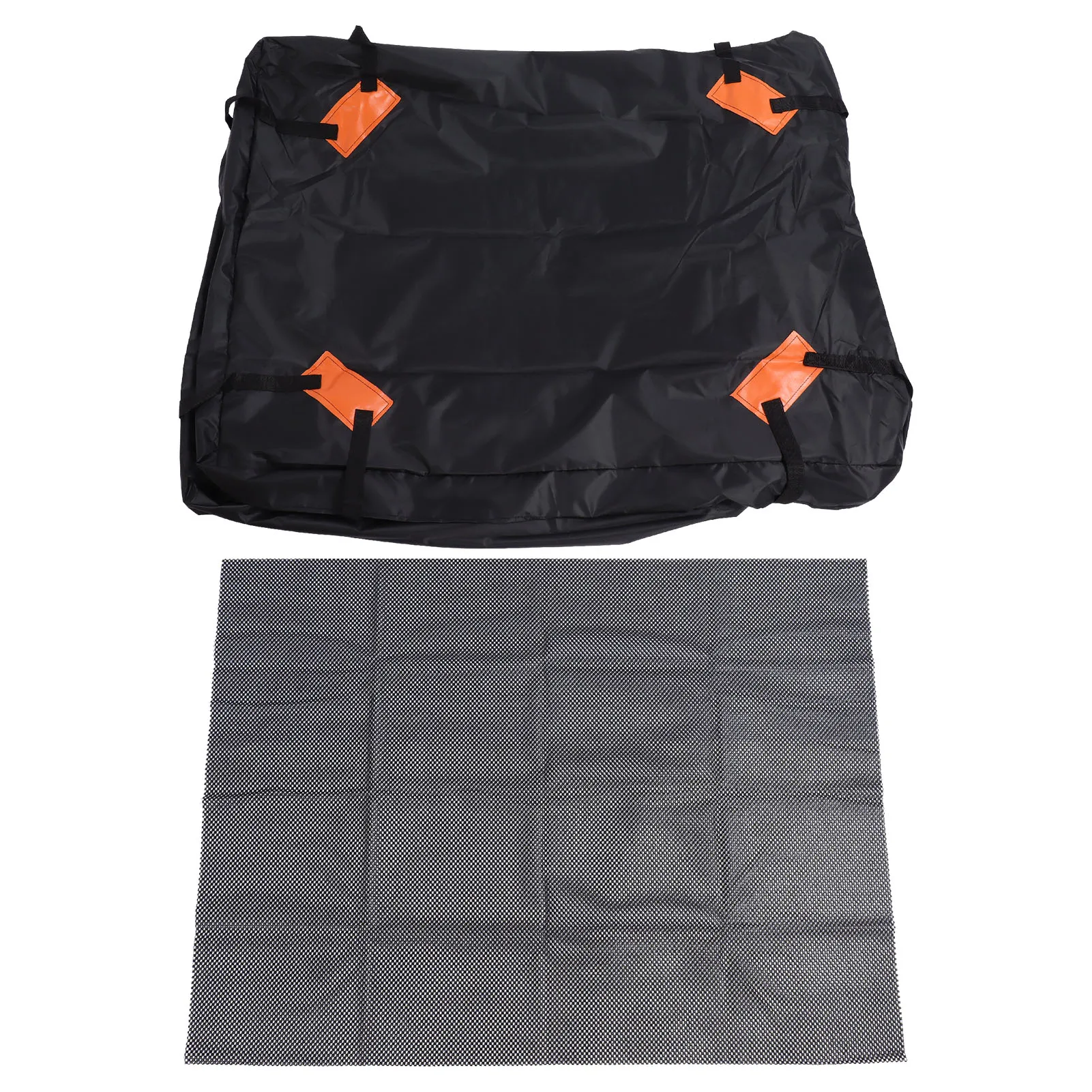 

Car Rooftop Carrier Bag 425L Waterproof Car Roof Bag Oxford Cloth Car Rooftop Carrier Roof Bag with Anti Slip Mat Car Roof