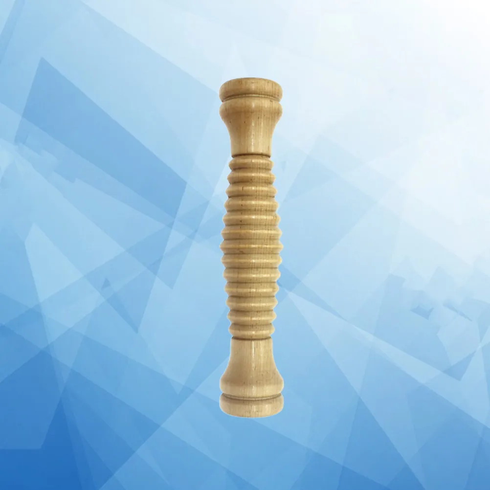 

Деревянный массажер для рук, высокоплотный ролик для всего тела, для шеи, плеч, талии, ног, инструмент для глубокого расслабления тканей