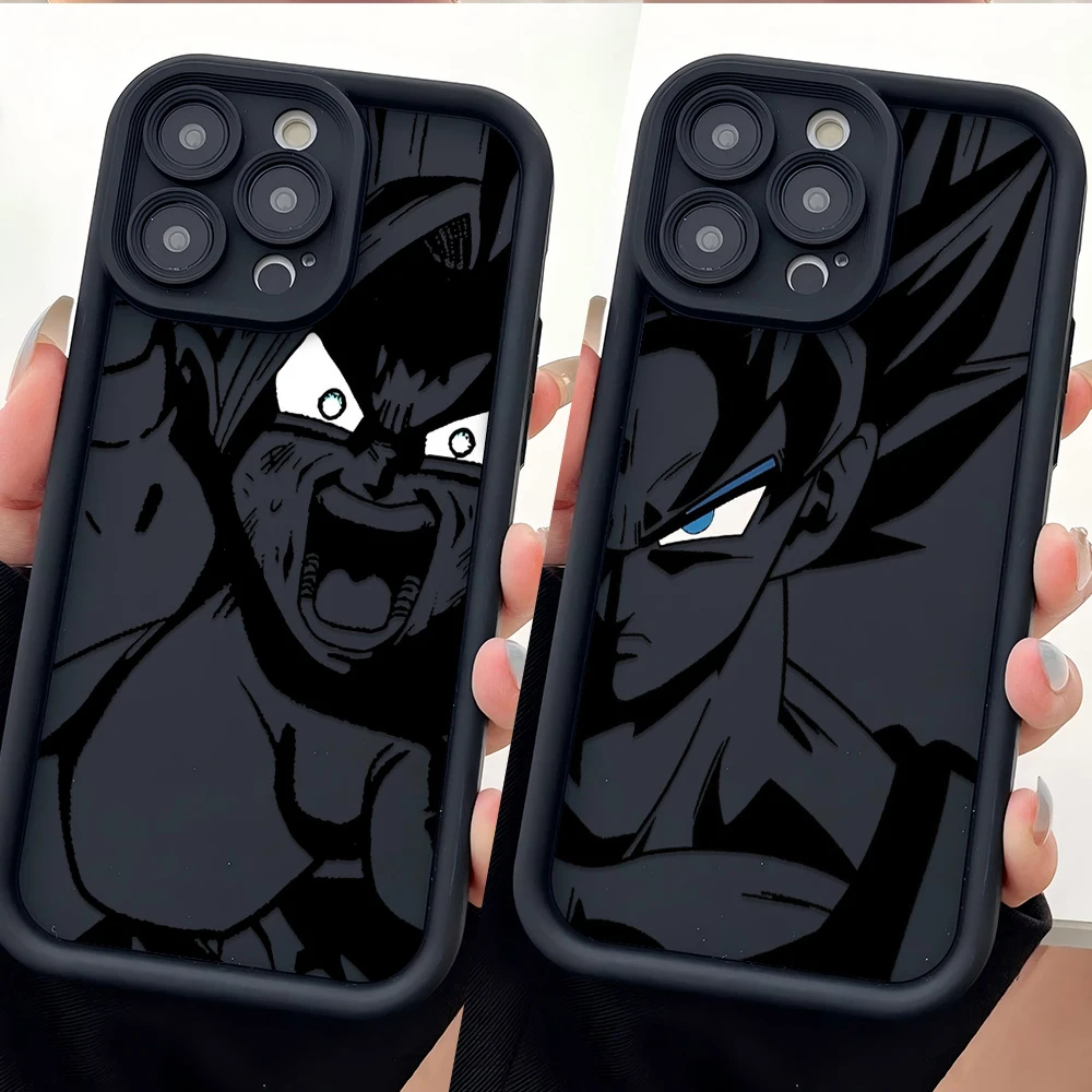 Black Anime d-dragons-s Phone Case for Samsung S26 S25 S24 S23 S22 S21 S20 Note 20 FE Plus Ultra 4G 5G Silicone Cover b-balls-s