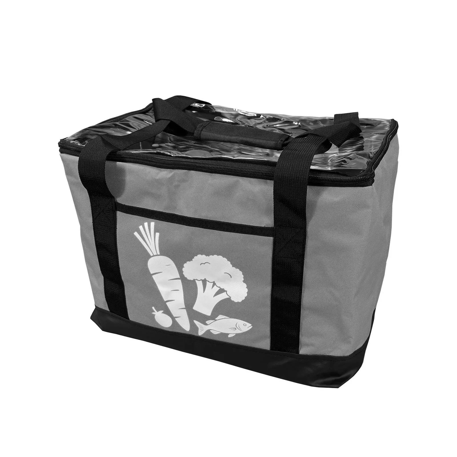 36L Thickened Oxford Fabric Insulated Lunch Cooler Bag Waterproof Thermal Tote For Outdoor Picnic Camping Food Storage