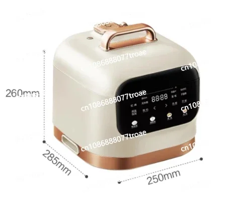 

Retro Electric Pressure Cooker, Home High Beauty Multi Functional 3-liter Capacity Reservation Smart Rice Cooker