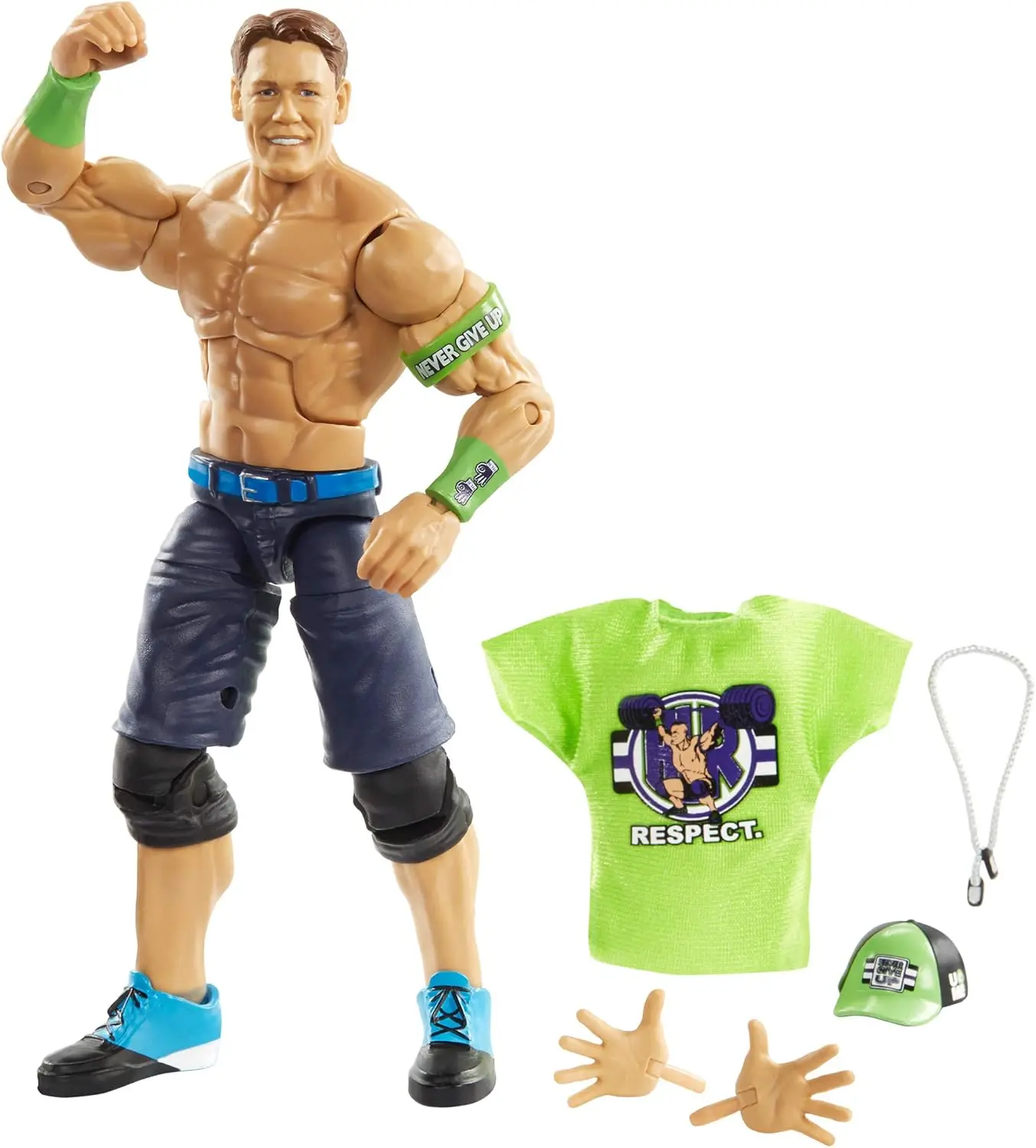

John Cena Elite Collection Action Figure，PlaySets Suitable for Children Ages 4+