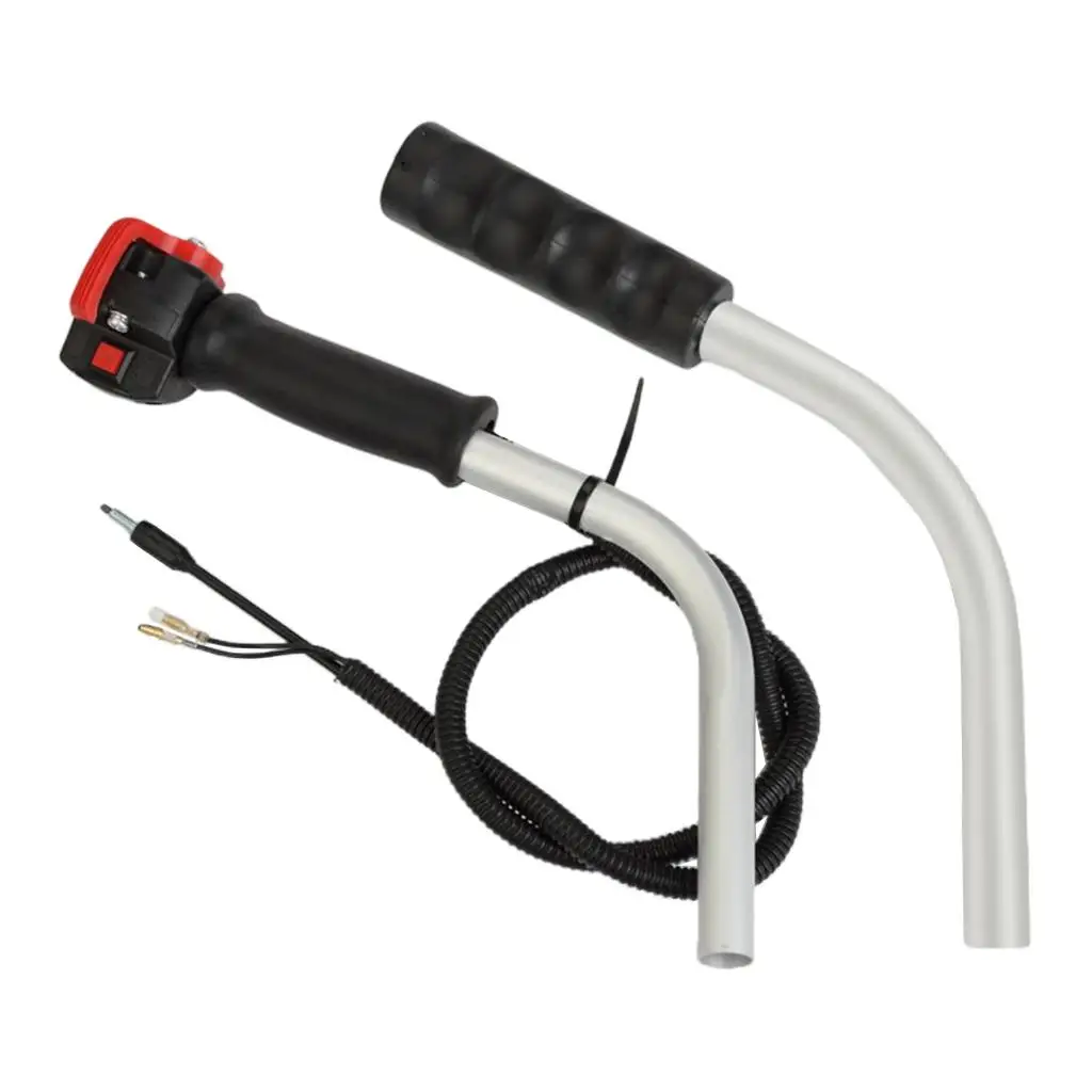 Universal Lawn Mower Strimmer Brush Cutter Pipe Handle Switch & Pull Cord