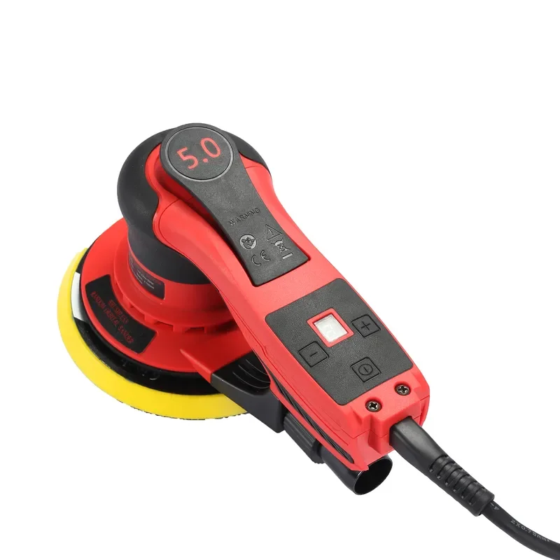 360W Electric Orbital Sander Random Car Polisher Sanding Machine Wood Sander Machine for Car Care for Paint for Metal